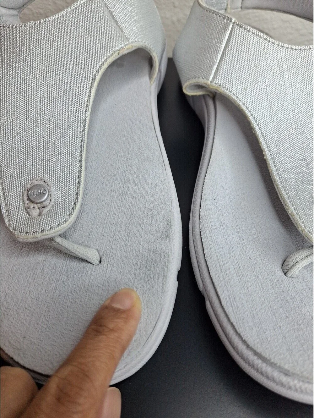Ryka Margo Next Women's Sandals Silver size US 9W